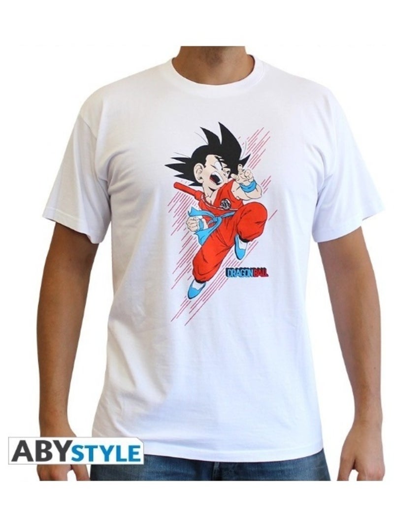 Dragon ball  T-shirt Sangoku Blanc - Kiabi