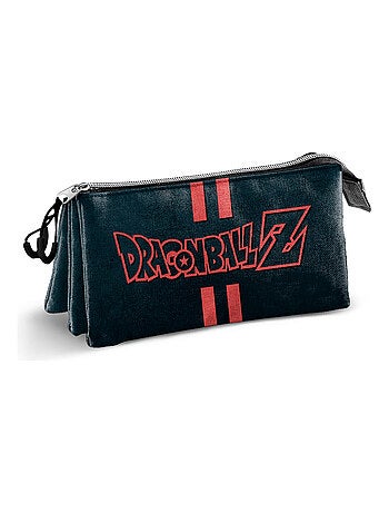 Dragon Ball Unity Trousse Triple, Bleu Foncé