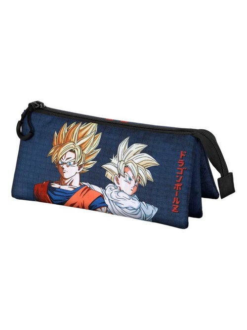 Dragon Ball Unity Trousse Triple, Bleu Foncé - Kiabi