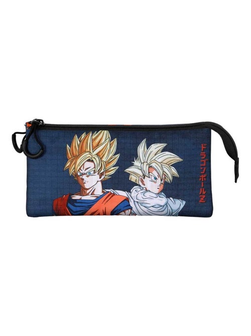Dragon Ball Unity Trousse Triple, Bleu Foncé - Kiabi