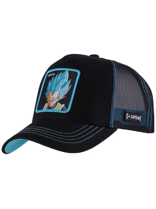 Dragon Ball Z - Casquette trucker motif Vegeta motif/style Capslab FREEGUN (Vegeta) - Kiabi