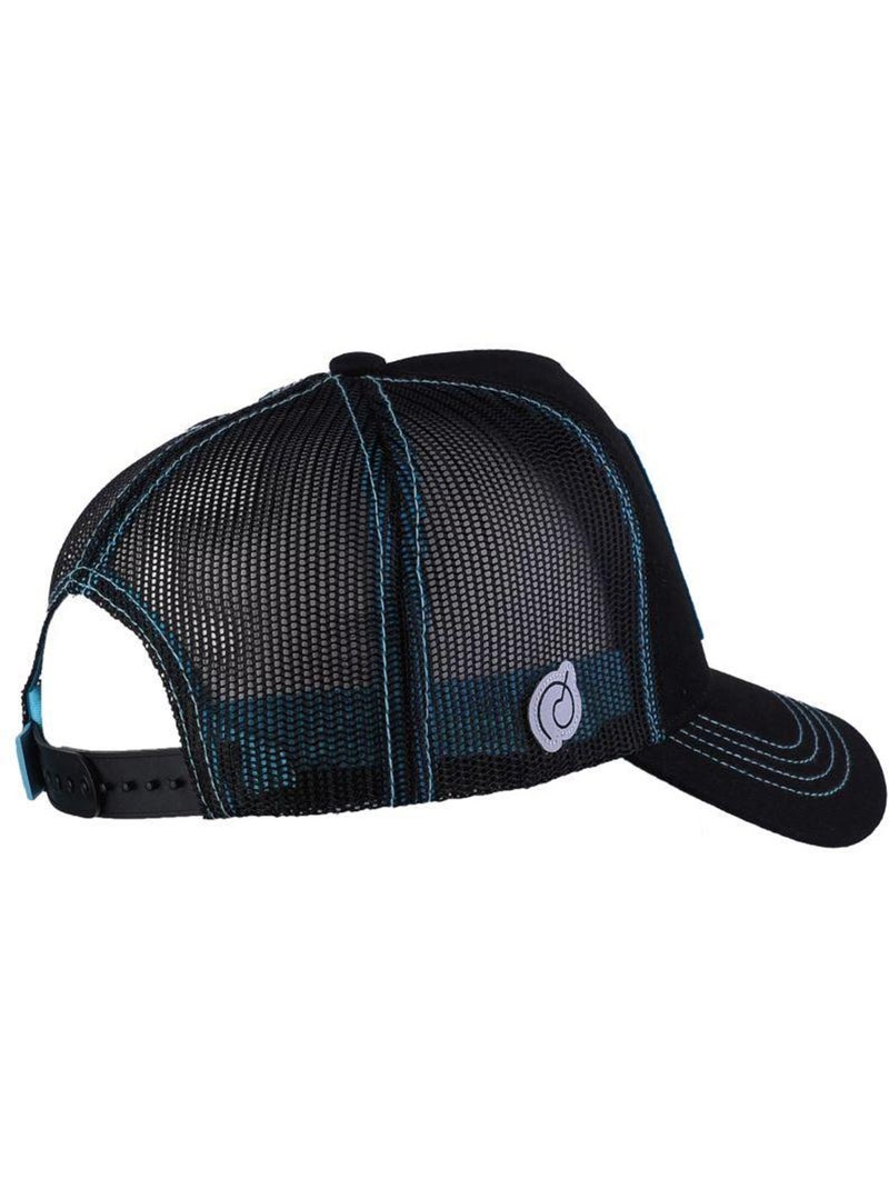Dragon Ball Z - Casquette trucker motif Vegeta motif/style Capslab FREEGUN (Vegeta) Noir - Kiabi