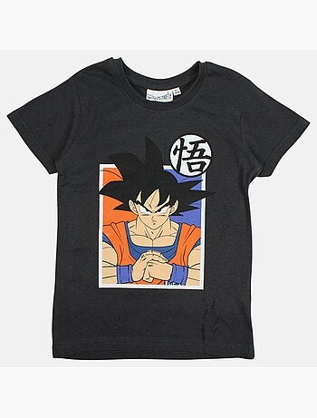Dragon ball z - ensemble garçon t-shirt avec personnage et short assorti