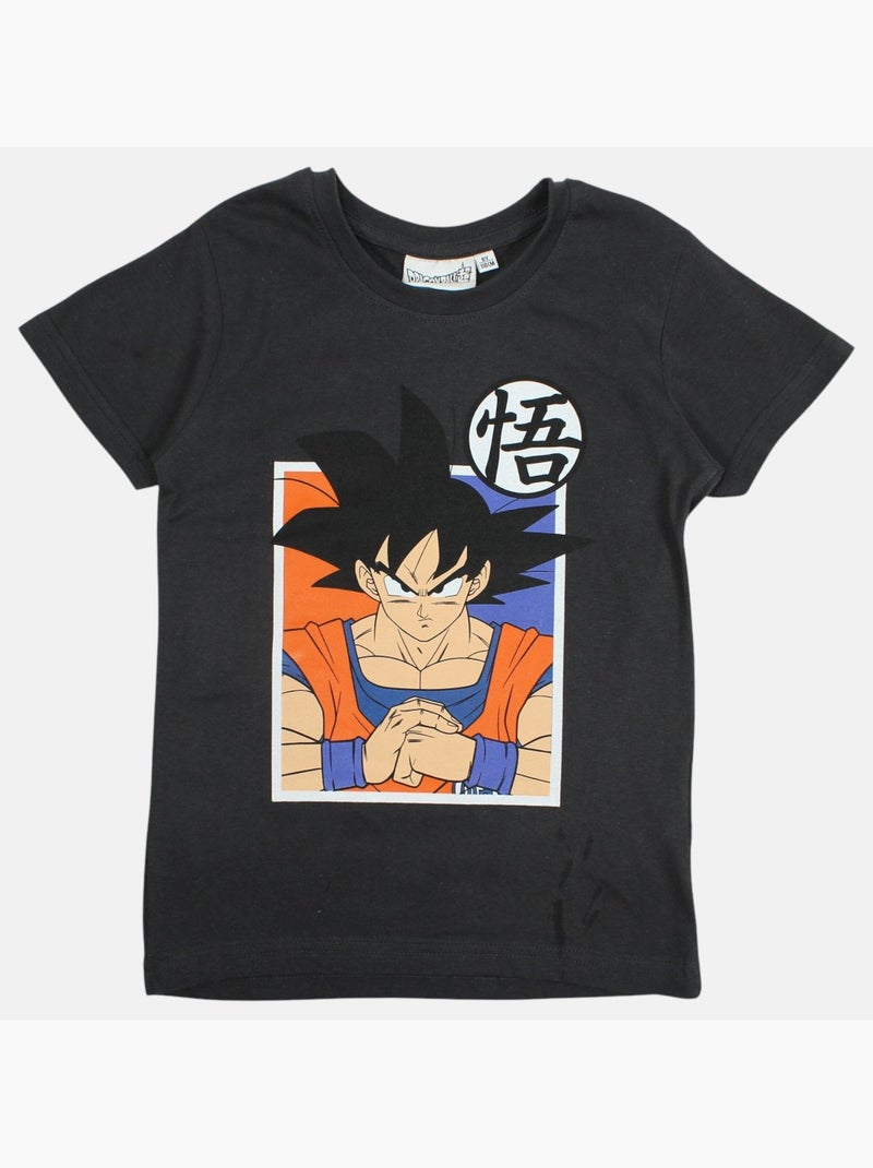 Dragon ball z - ensemble garçon t-shirt avec personnage et short assorti Noir - Kiabi