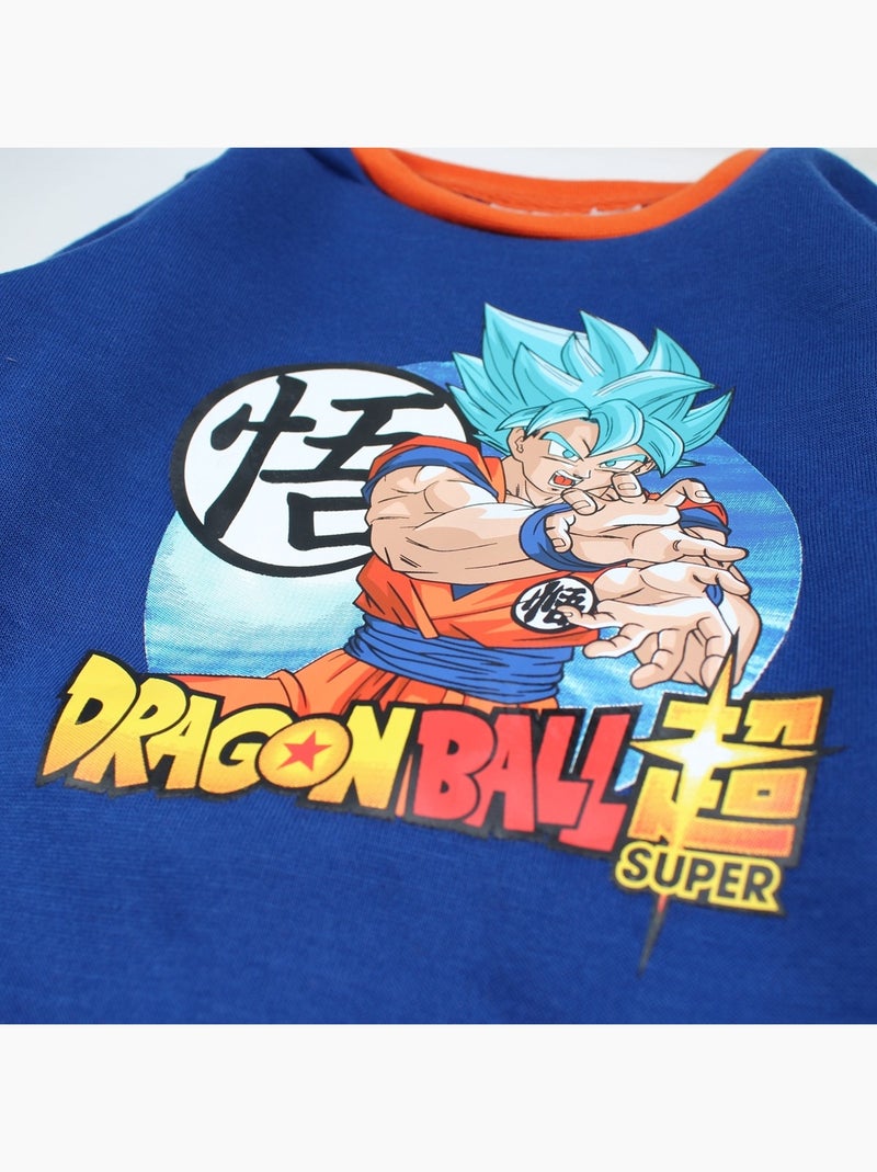Dragon Ball Z - Ensemble Sweat et pantalon de jogging garçon Dragon Ball Z Bleu marine - Kiabi