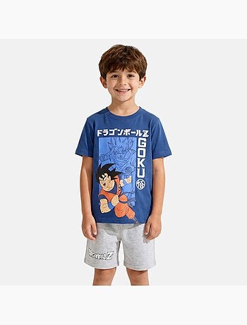 Dragon ball z - ensemble t-shirt imprimé et short assorti