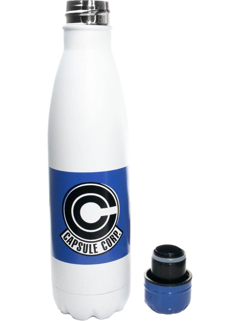 Dragon Ball Z - Gourde CAPSULE CORP Blanc Bleu Noir - Kiabi