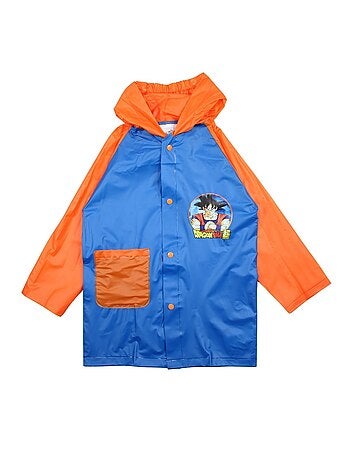 Imperméable Coupe-Vent Dragon Ball Z Garçon - Veste Pluie Enfant DBZ 100% PVC