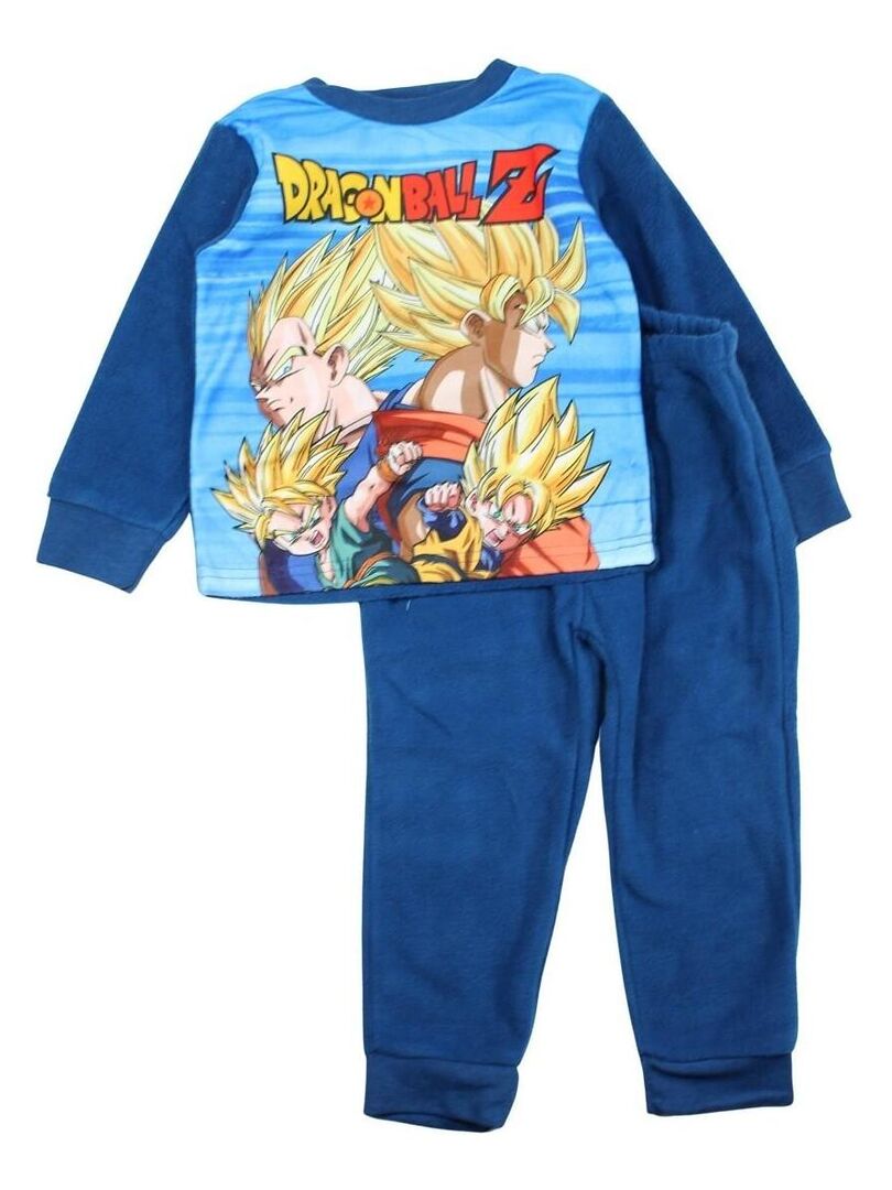 Dragon Ball Z - Pyjama garçon imprimé Dragon Ball Bleu marine - Kiabi