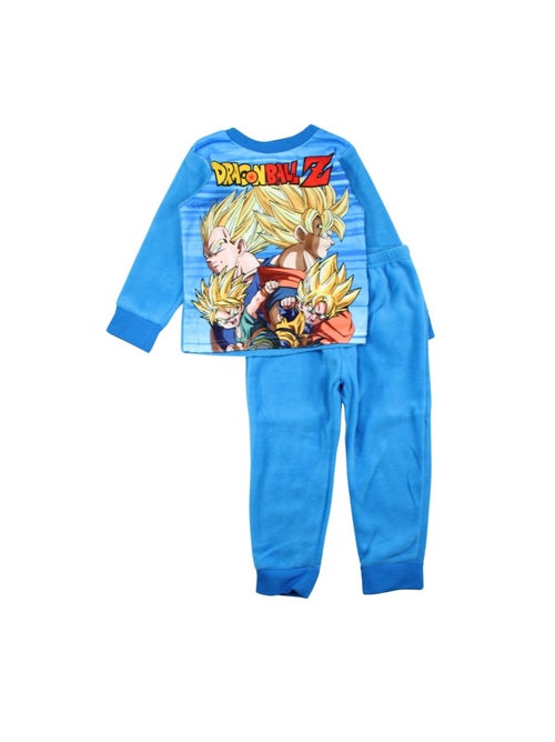 Dragon ball z - pyjama polaire imprimé manches longues, col rond - Kiabi