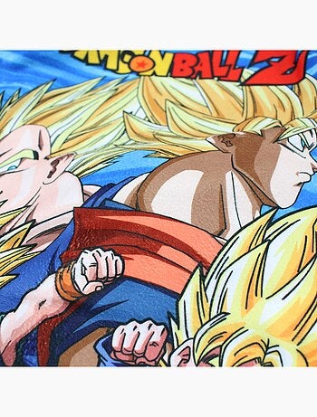 Dragon ball z - pyjama polaire imprimé manches longues, col rond