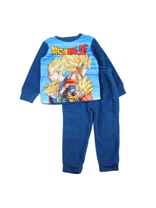 Dragon ball z - pyjama polaire imprimé manches longues, col rond - Kiabi Dragon ball z - pyjama polaire imprimé manches longues, col rond - Kiabi