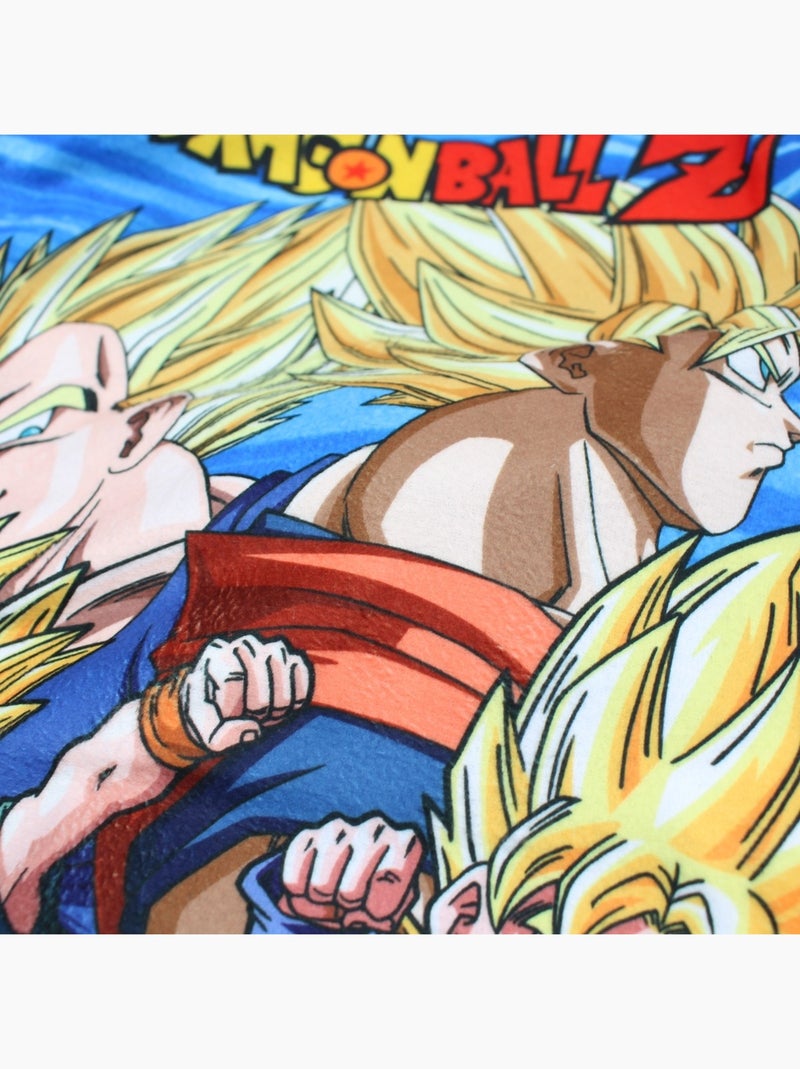 Dragon ball z - pyjama polaire imprimé manches longues, col rond Bleu marine - Kiabi