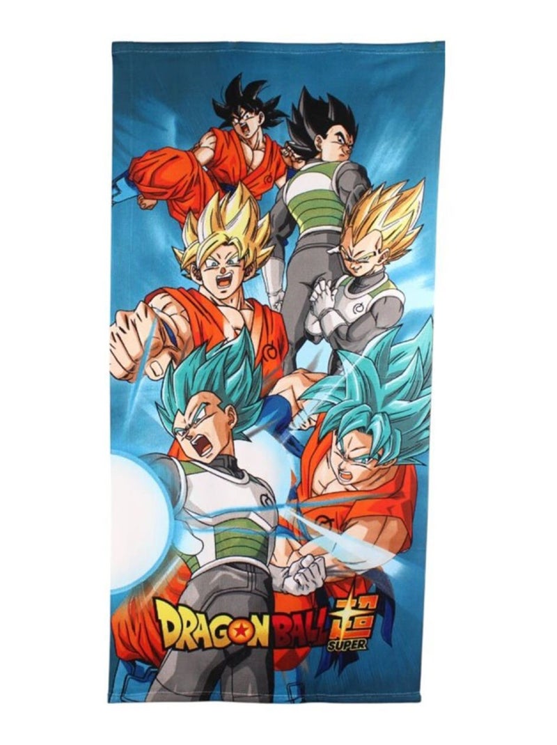 Dragon Ball Z - Serviette imprimé Dragon Ball Bleu - Kiabi