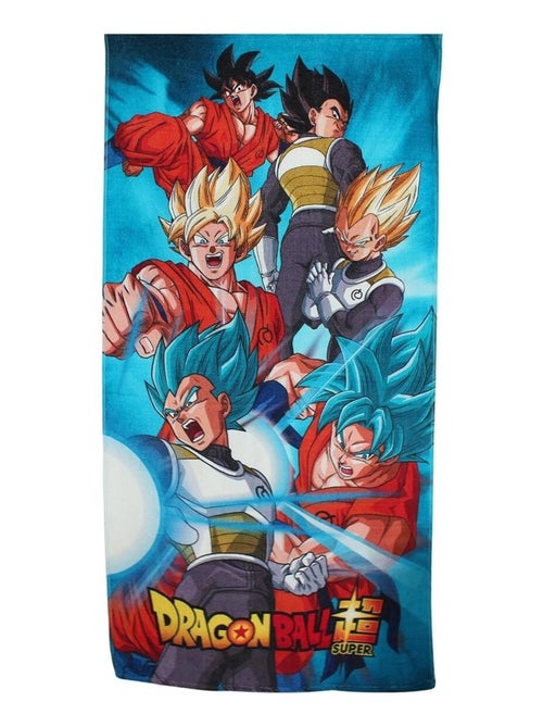 Dragon Ball Z - Serviette imprimé Dragon Ball en coton - Kiabi