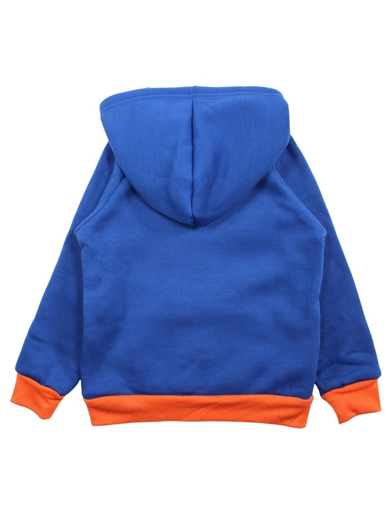 Dragon Ball Z - Sweat à capuche garçon Bleu marine - Kiabi