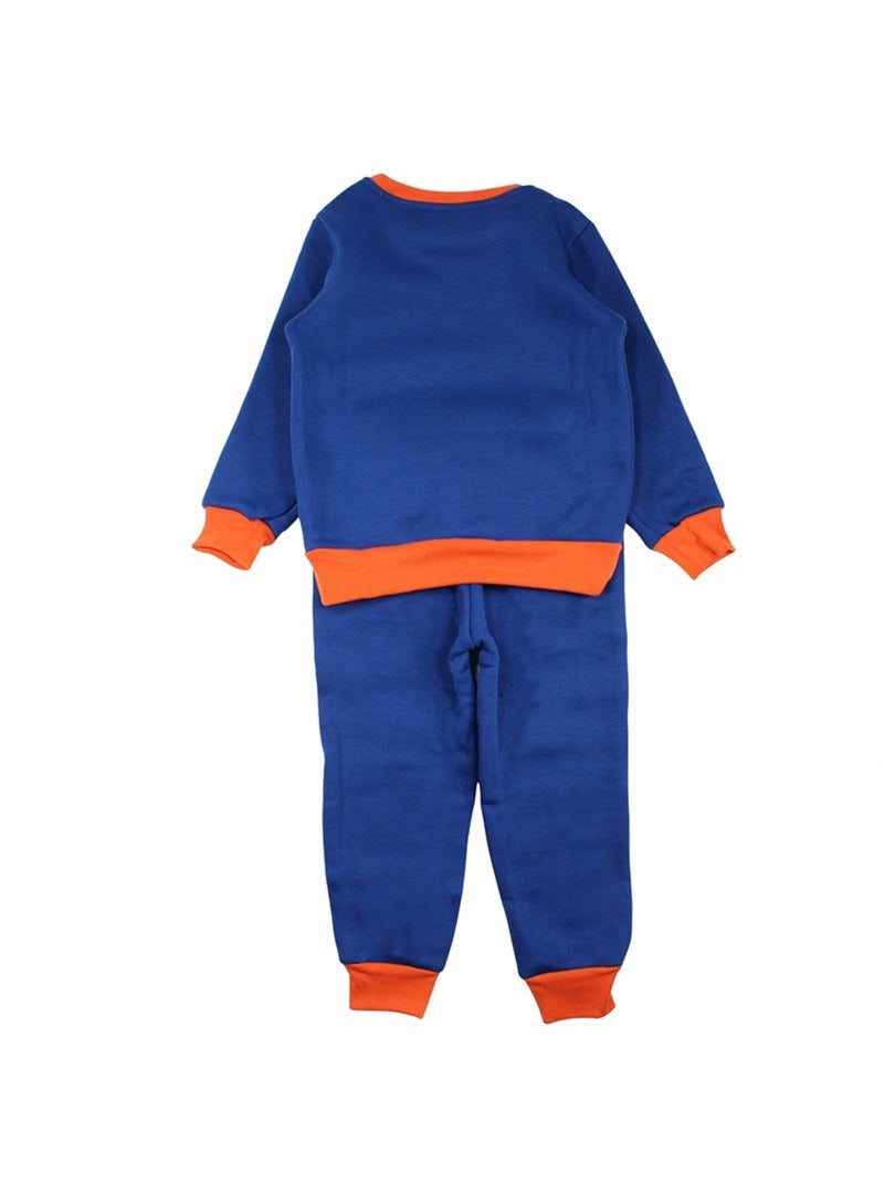 Dragon Ball Z - Sweat et pantalon de jogging avec imprim? Bleu marine - Kiabi