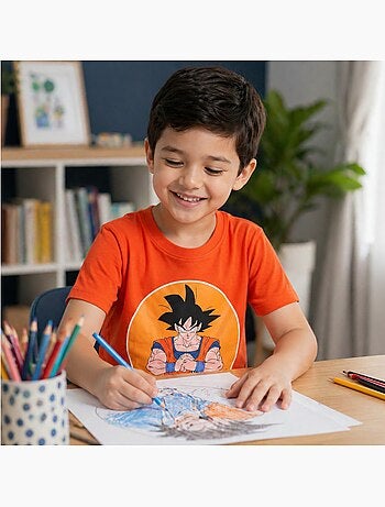 Dragon Ball Z - T-shirt imprimé avec personnage