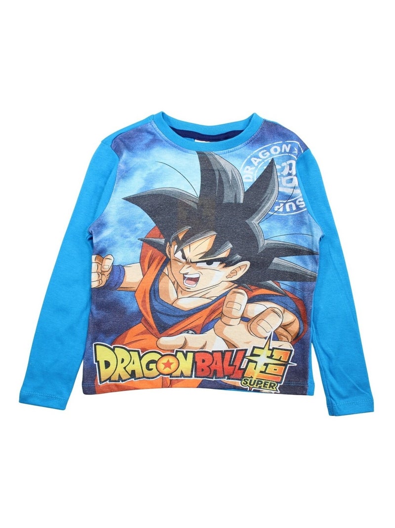 Dragon Ball Z - T-shirt imprimé Dragon Ball en coton Bleu - Kiabi