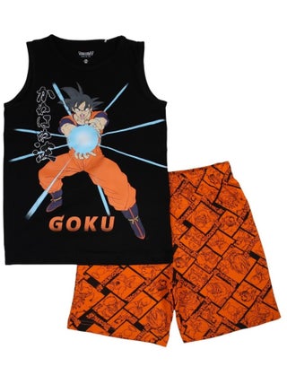 Dragon Ball Z - T-shirt imprimé Dragon Ball en coton