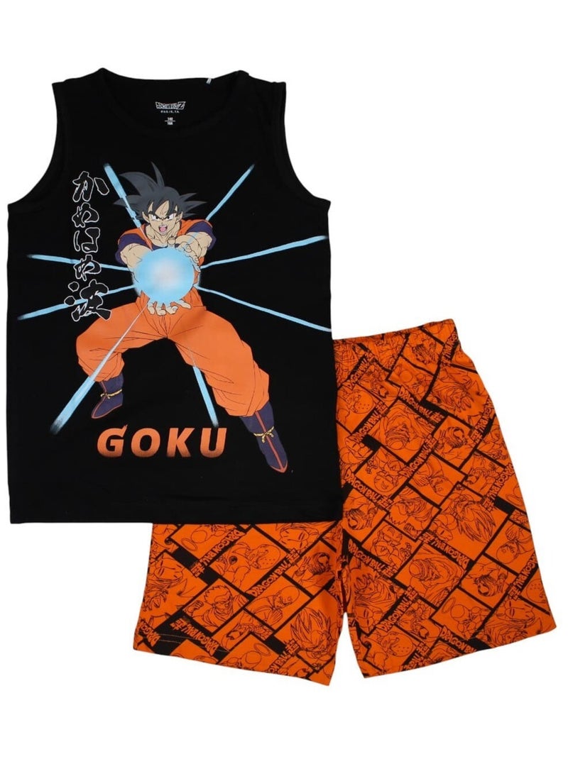 Dragon Ball Z - T-shirt imprimé Dragon Ball en coton Noir - Kiabi