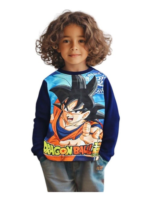 Dragon Ball Z - T-shirt manches longues garçon Dragon Ball Z - Kiabi