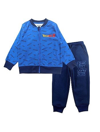 Dragon ball z - veste à motifs avec pantalon assorti