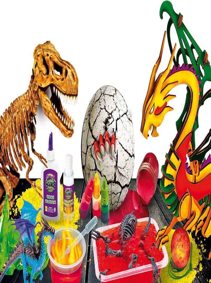 Dragons Et Dinosaures - Lisciani Multicolore - Kiabi