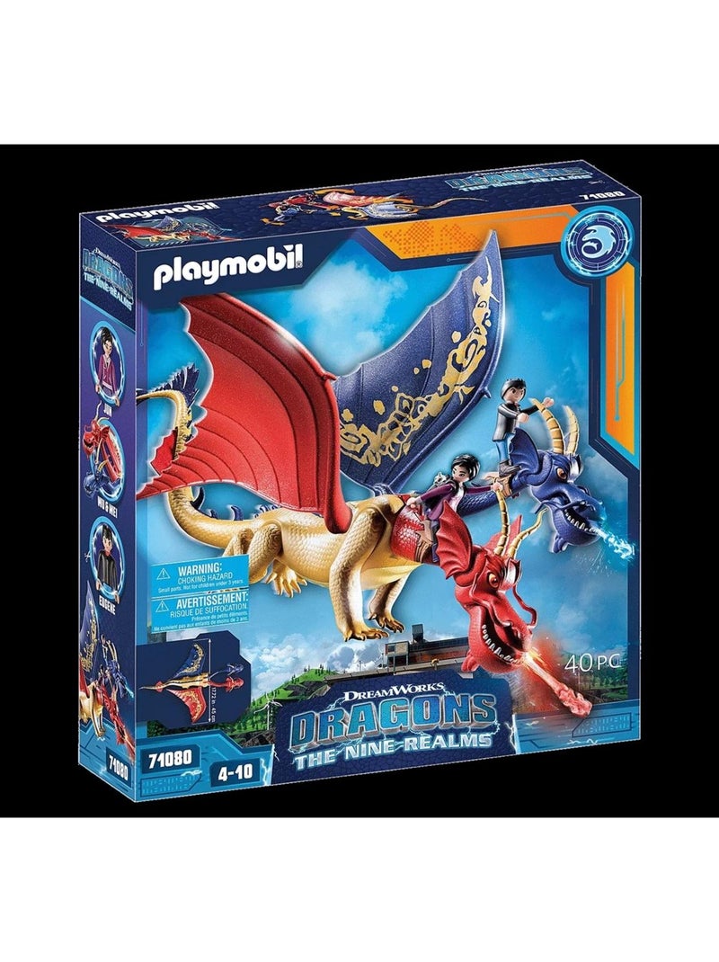 Dragons Set de Jeu The Nine Realms - Wu & Wei avec Jun N/A - Kiabi