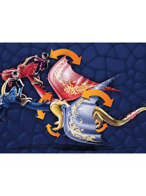 Dragons Set de Jeu The Nine Realms - Wu & Wei avec Jun - Kiabi