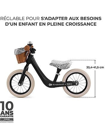 Draisienne - kinderkraft - rapid 2 - magnésium - léger - désert