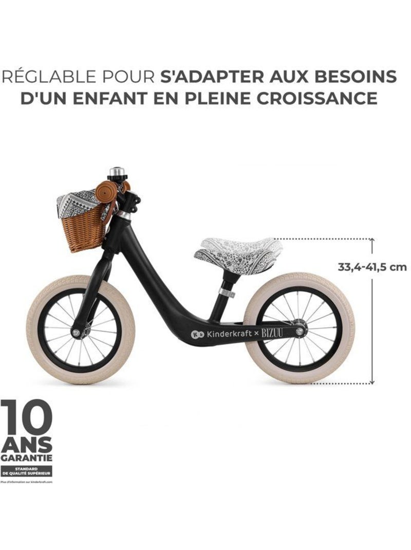 Draisienne - kinderkraft - rapid 2 - magnésium - léger - noir Noir - Kiabi