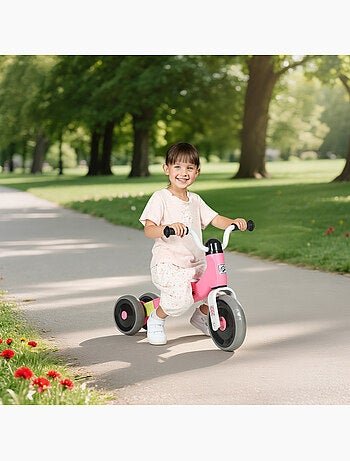 Draisienne 3 roues enfant 12-36 mois pneu EVA silencieux grande selle