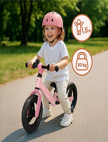 Draisienne avec casque LIONELO Toni - À partir de 18 mois - Vélo bébé - Léger