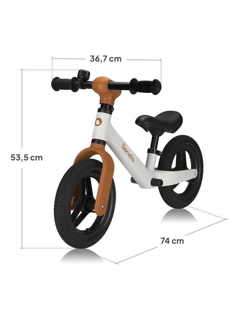 Draisienne avec casque LIONELO Toni - À partir de 18 mois - Vélo bébé - Léger Beige - Kiabi