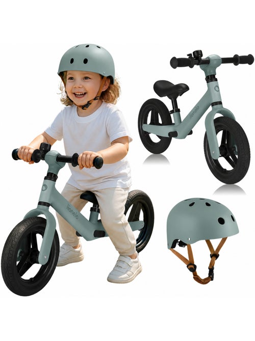 Draisienne avec casque LIONELO Toni - À partir de 18 mois - Vélo bébé - Léger - Kiabi