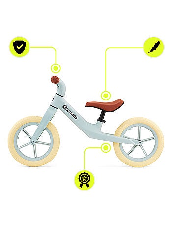 Draisienne Bébé +18 mois sans Pédales Jusqu'à 50 kg - Vélo Enfant Selle Réglable