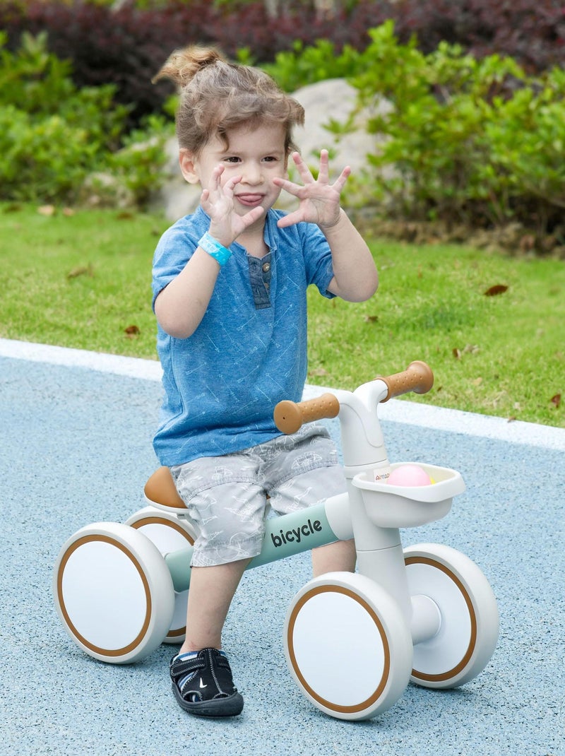 Draisienne enfant 4 roues gris Vert - Kiabi