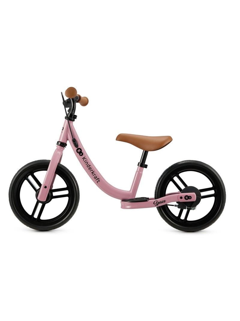 Draisienne enfant avec frein a tambour modele espace Rose - Kiabi