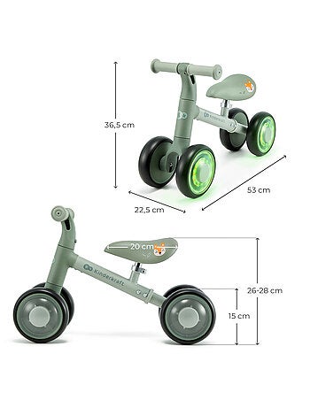 Draisienne enfant avec roues led légères et solides