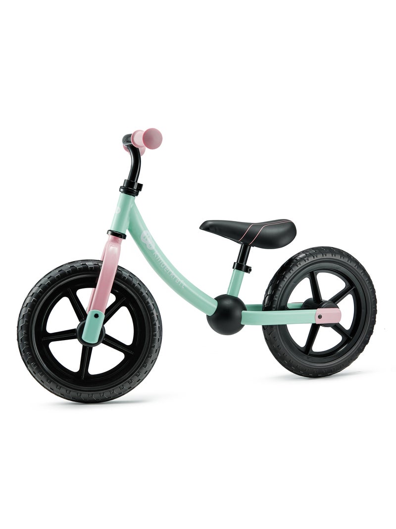 Draisienne enfant grandes roues tout terrain réglable Menthe - Kiabi