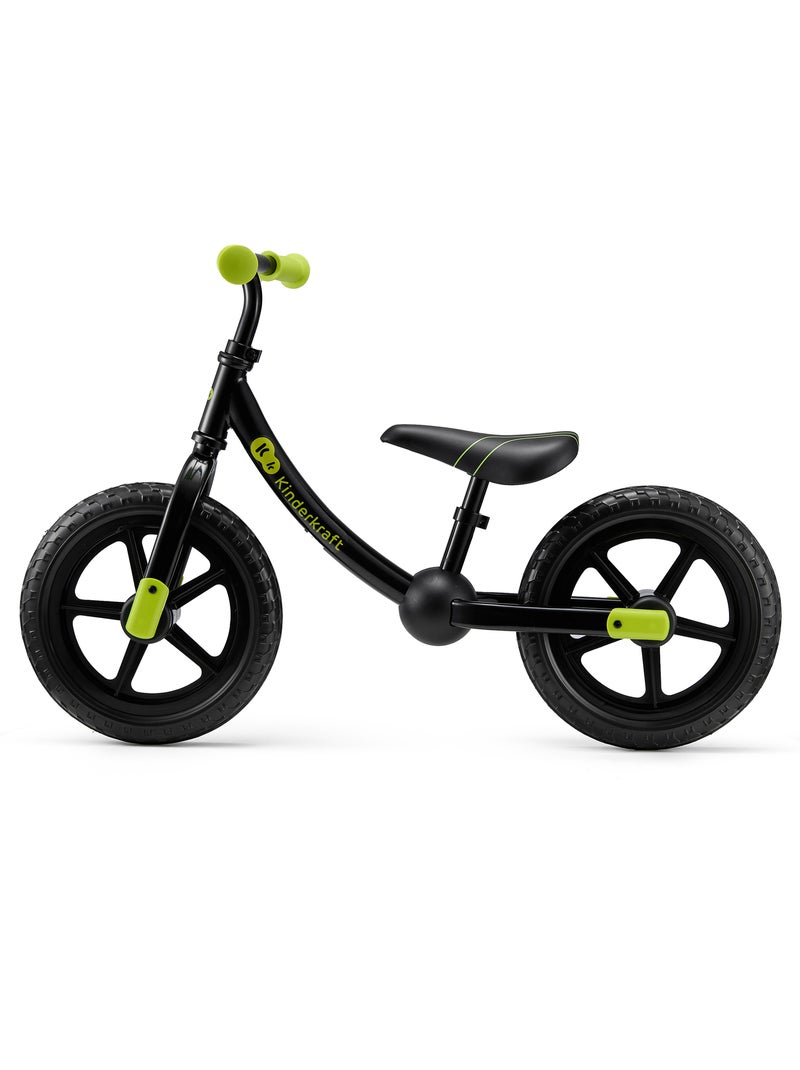 Draisienne enfant grandes roues tout terrain réglable Noir - Kiabi