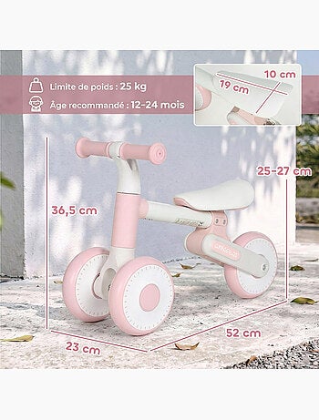 Draisienne enfant pliable réglable