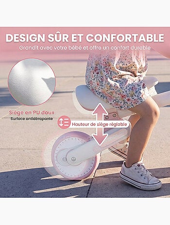 Draisienne enfant pliable réglable