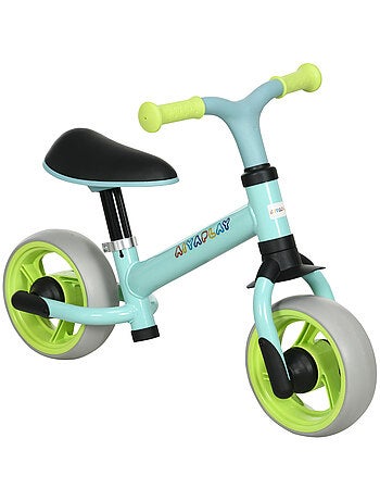 Draisienne enfant selle réglable roues EVA acier