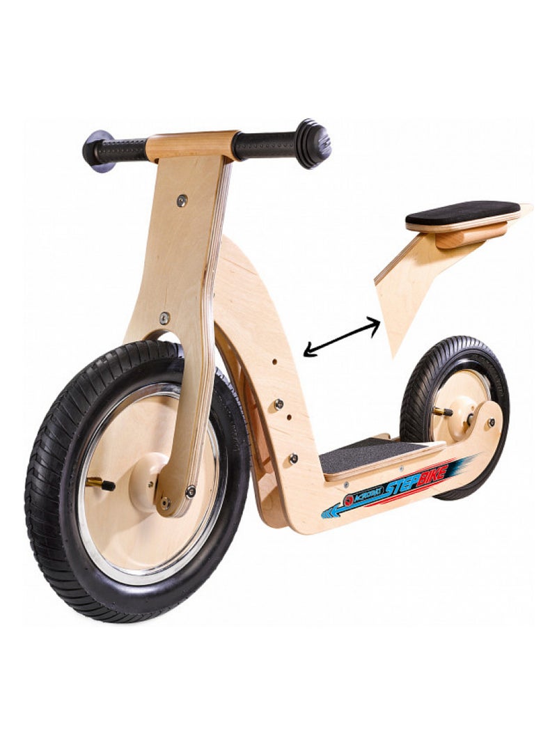 Draisienne Evolutive En Bois ( En ) Beige - Kiabi