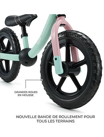 Draisienne Kinderkraft 2WAY NEXT avec roues EVA tout-terrain, selle et guidon réglables