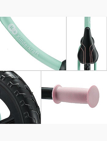 Draisienne Kinderkraft 2WAY NEXT avec roues EVA tout-terrain, selle et guidon réglables
