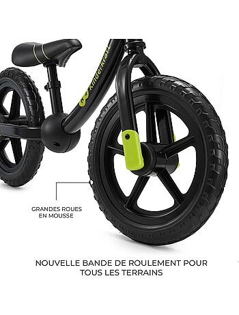 Draisienne Kinderkraft 2WAY NEXT avec roues EVA tout-terrain, selle et guidon réglables