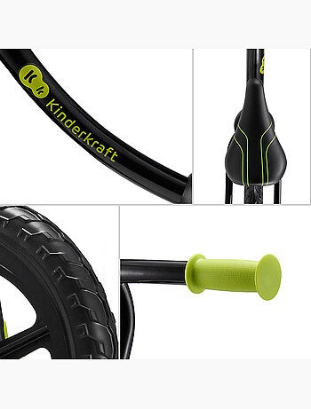 Draisienne Kinderkraft 2WAY NEXT avec roues EVA tout-terrain, selle et guidon réglables